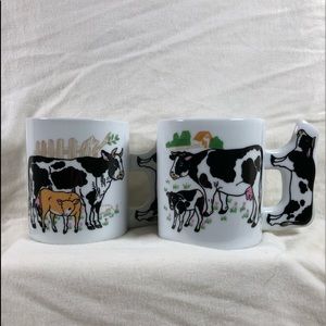Vintage Enesco 90’s Cow Mug (2)